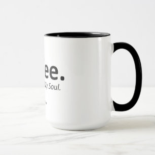 Kaffe, svart 15 oz Ringer Mugg