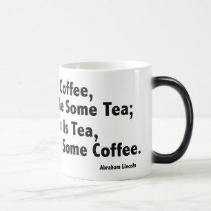 Kaffe? Svartvit 11 oz Morphing Mugg