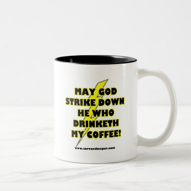 KAFFE SYNDAR Två-Tonad MUGG (Höger)