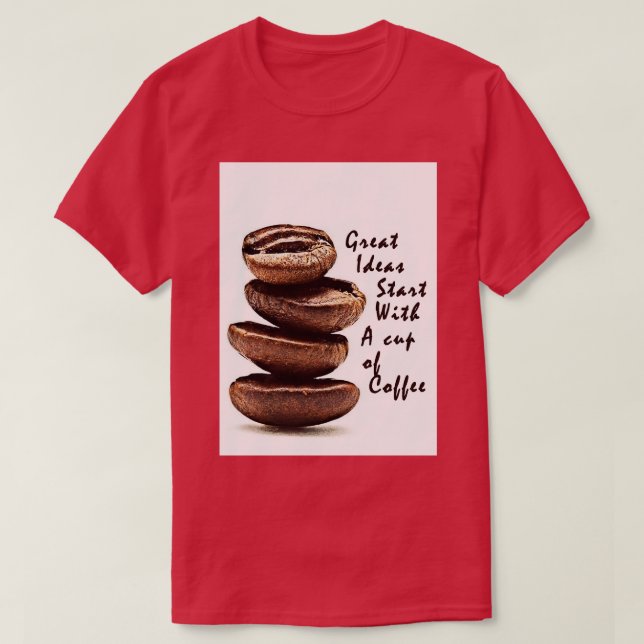 kaffe t 1 t shirt (Design framsida)
