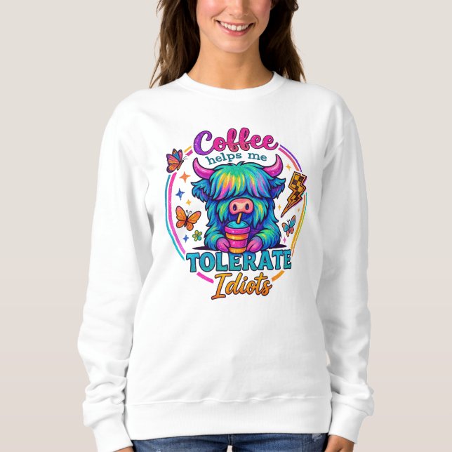 kaffe t shirt (Framsida)