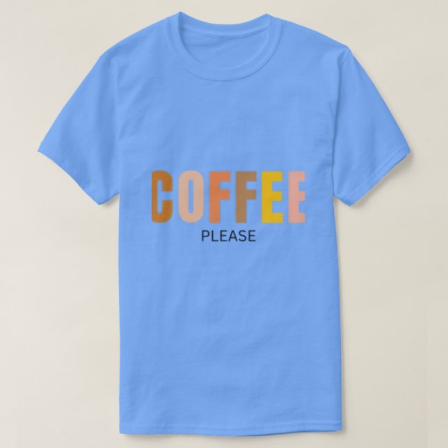 Kaffe, T-Shirt (Design framsida)