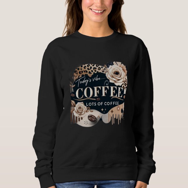 kaffe t shirt (Framsida)