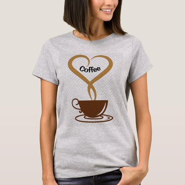 Kaffe T Shirt (Framsida)