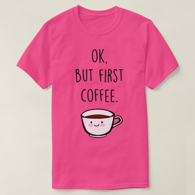 Kaffe T Shirt (Design framsida)
