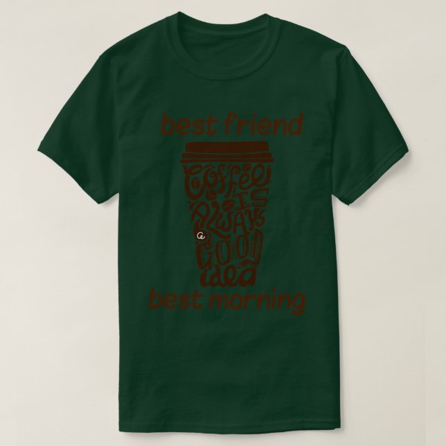 kaffe t shirt (Design framsida)