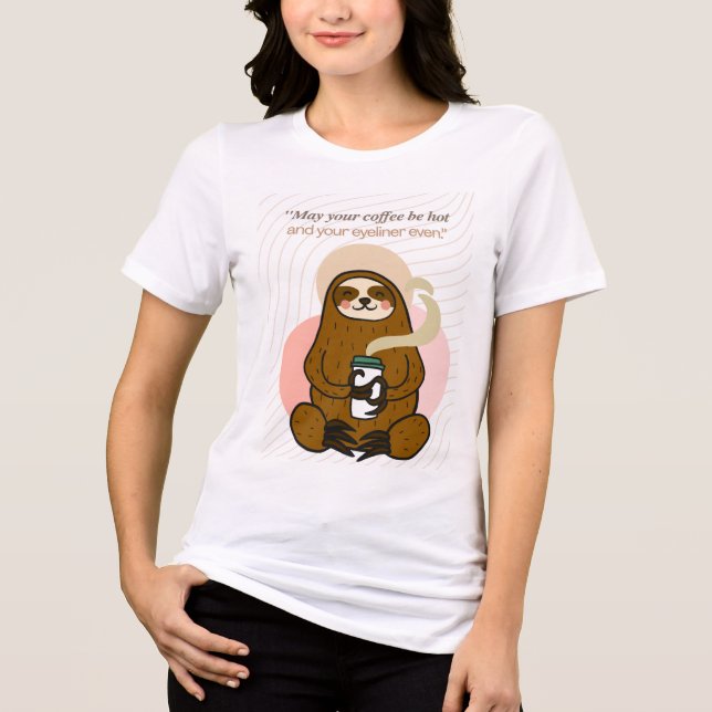 kaffe t shirt (Framsida)
