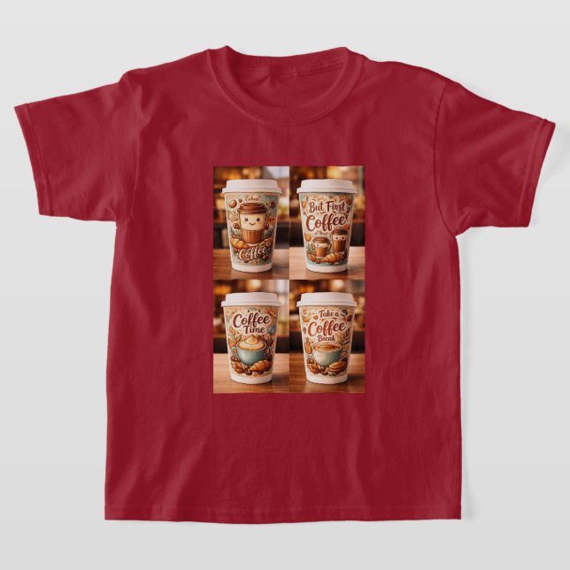 Kaffe T-Shirt (Laydown)