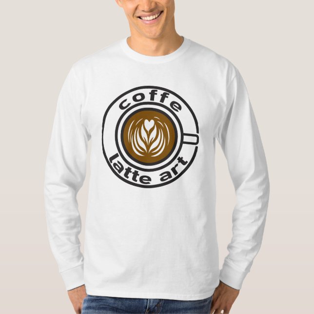 kaffe t shirt (Framsida)