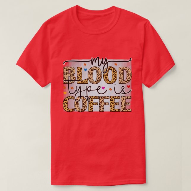 Kaffe T Shirt (Design framsida)