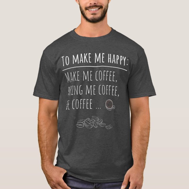 Kaffe T-Shirts (Framsida)