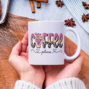 Kaffe, tack kaffemugg