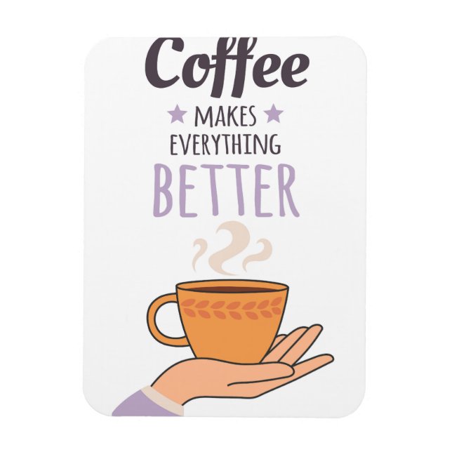 Kaffe tack magnet (Vertikal)