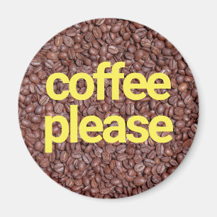 Kaffe, tack magnet