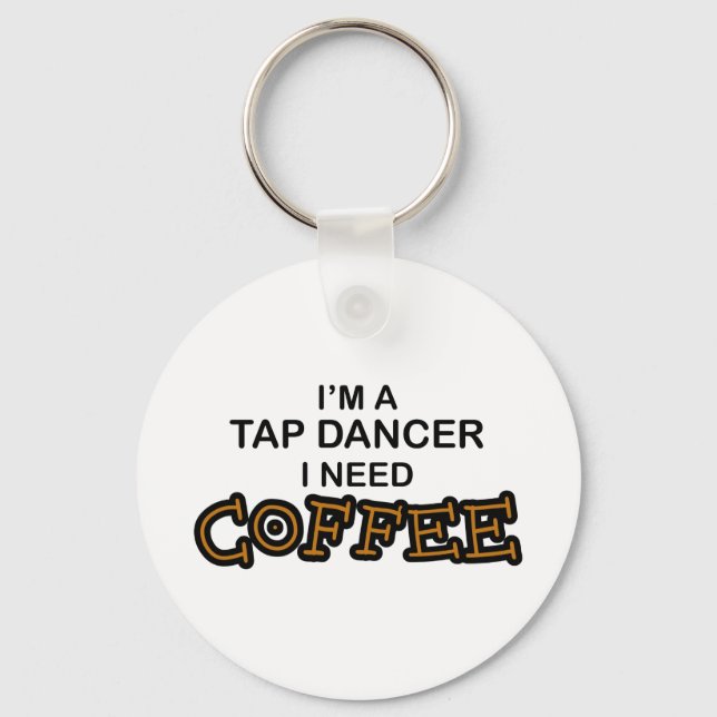 Kaffe - Tap Dancer Nyckelring (Framsida)