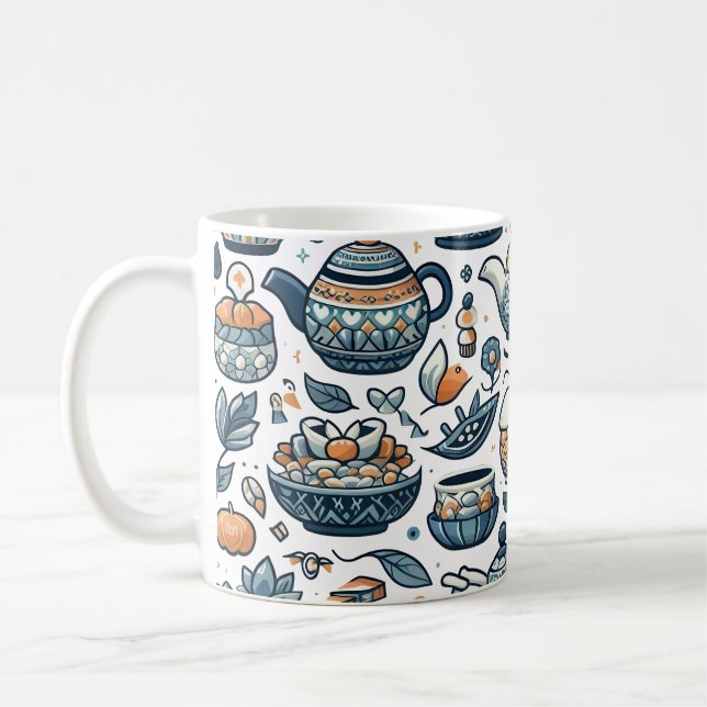 kaffe tea älskare kaffemugg (Vänster)