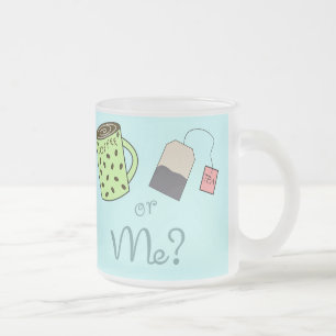 Kaffe, Tea eller MIG? Frostad Glasmugg