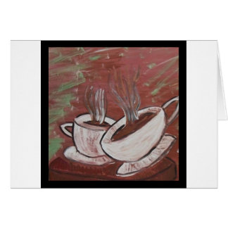 kaffe? tea? hälsningskort