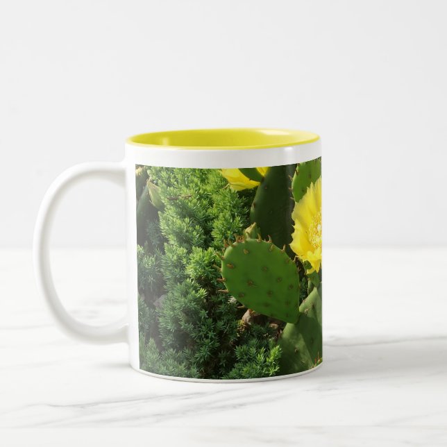 Kaffe/Tea Mugg med prickly Pear bild (Vänster)