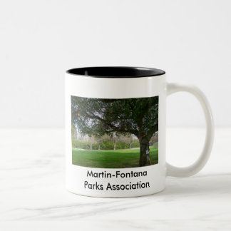 Kaffe, tea och varm chokladmugg Två-Tonad mugg