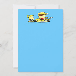 Kaffe-/Teaparty Inbjudningar