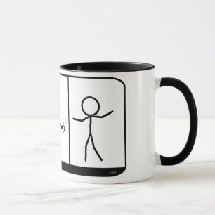 Kaffe Tecknad Mugg