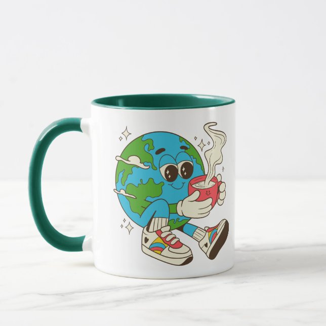 Kaffe Tid är Min Tid  Mugg (Vänster)