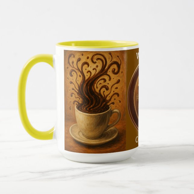 Kaffe Tid Kopp (Vänster)