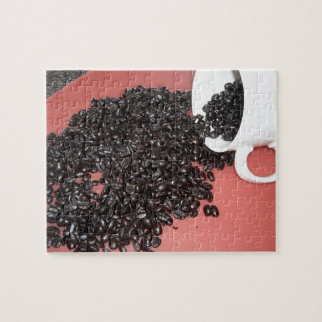 Kaffe Tid Pussel (Horisontell)