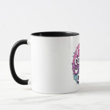 Kaffe till kod - Retro Pixel Art Mugg