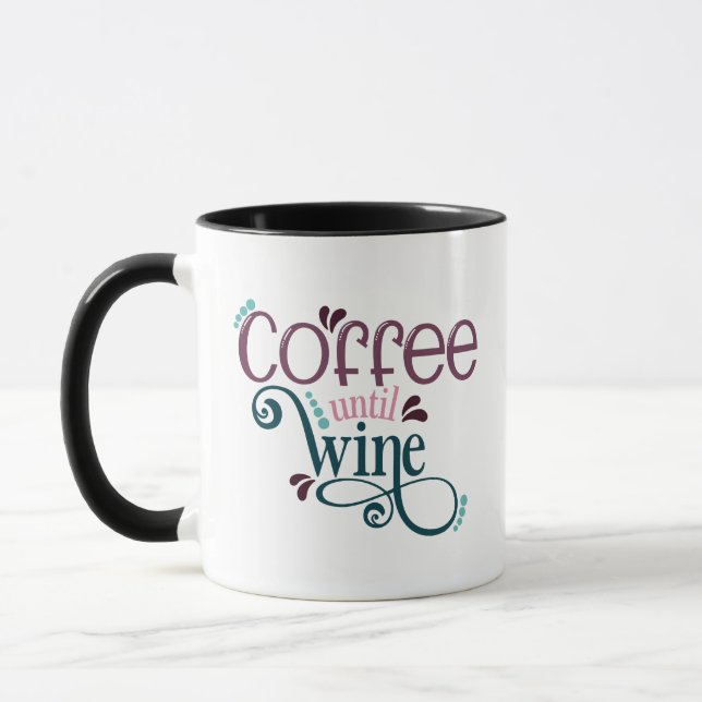 Kaffe till Vin-kaffe Mugg (Vänster)