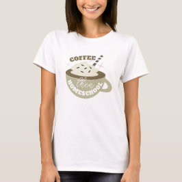 Kaffe Tillbaka till Hemundervisning Mamma T-Shirt