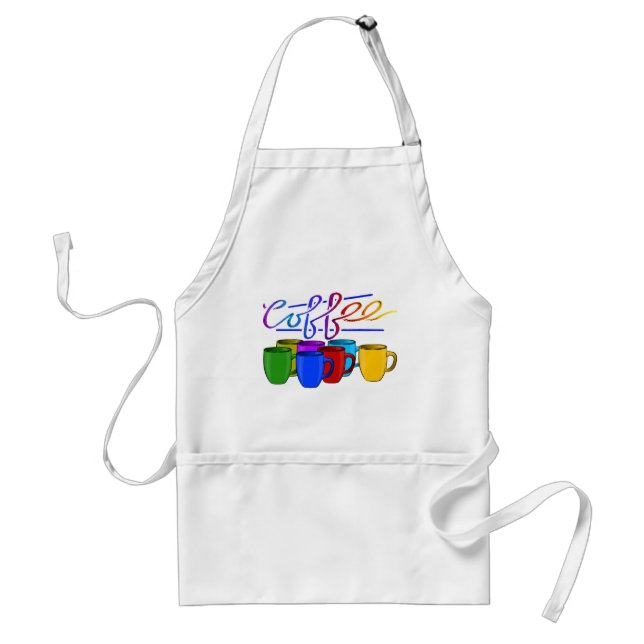 Kaffe Time Förkläde (Framsidan)