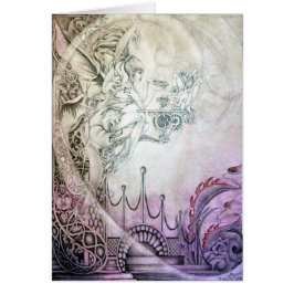 Kaffe Time Hälsningskort