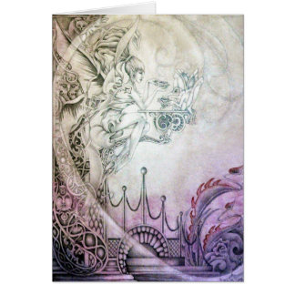 Kaffe Time Hälsningskort