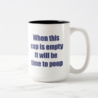 Kaffe Time Två-Tonad Mugg
