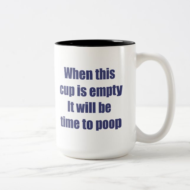 Kaffe Time Två-Tonad Mugg (Höger)