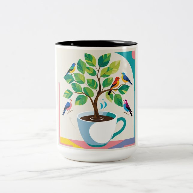 Kaffe Träd Mugg (Center)