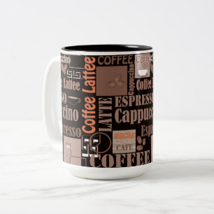 Kaffe Två-Tonad Mugg