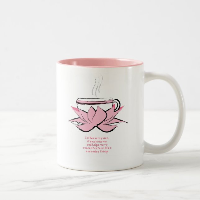 kaffe Två-Tonad mugg (Höger)
