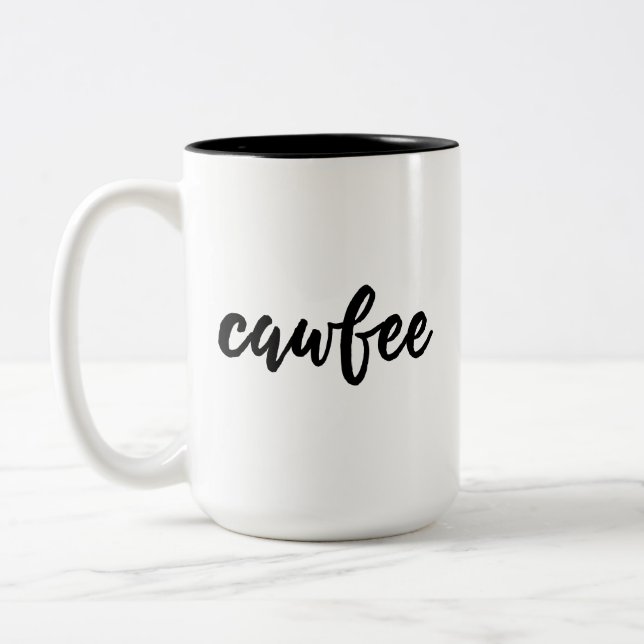 Kaffe Två-Tonad Mugg (Vänster)