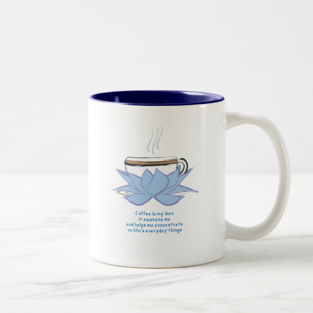 kaffe Två-Tonad mugg (Höger)