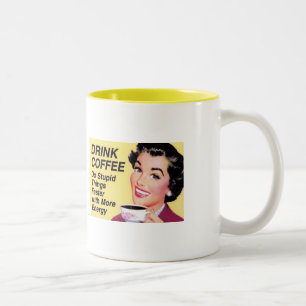 Kaffe Två-Tonad Mugg