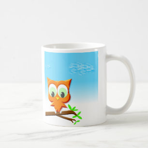 Kaffe uggla Mugg Mugg