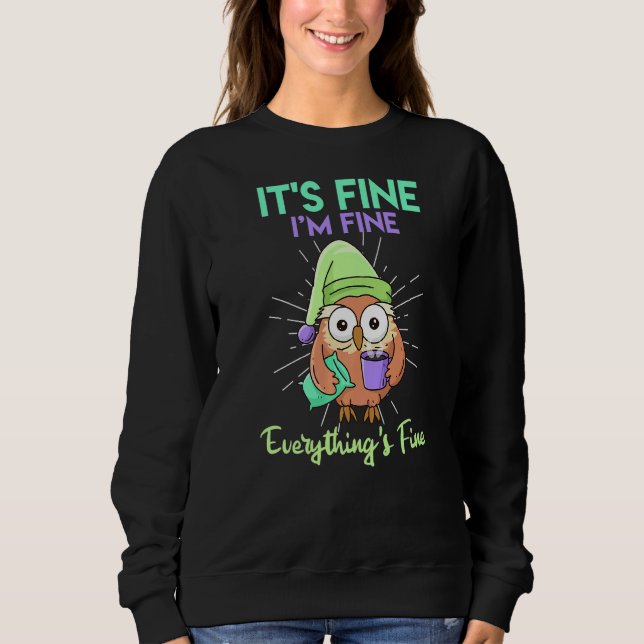 Kaffe Uggla T Shirt (Framsida)