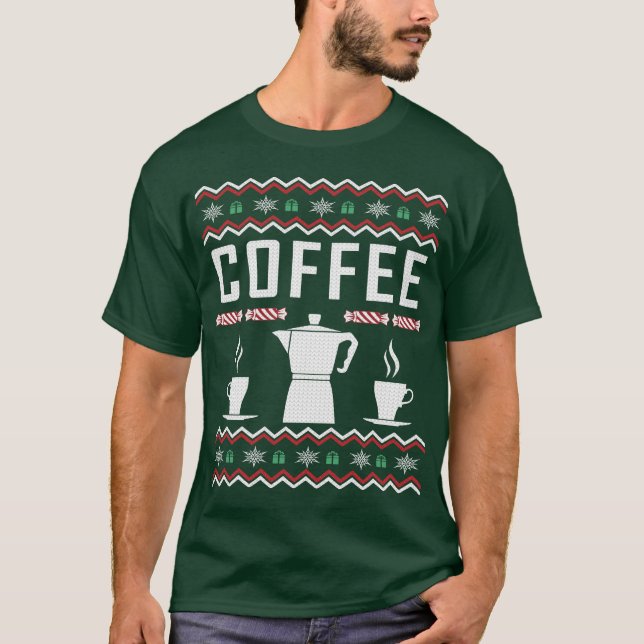 Kaffe Ugly jul Sweater Tröja (Framsida)