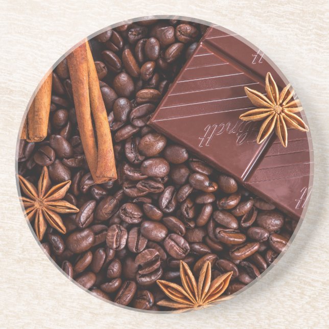 kaffe underlägg sandsten (Framsidan)
