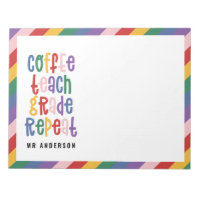 Kaffe, undervisa, klass, upprepa typografläraren l