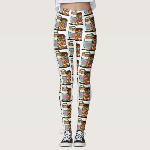 Kaffe utan baljväxter av älskare leggings