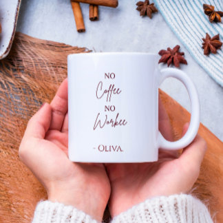 Kaffe utan bearbetning - Personlig Namn-kaffe Mugg